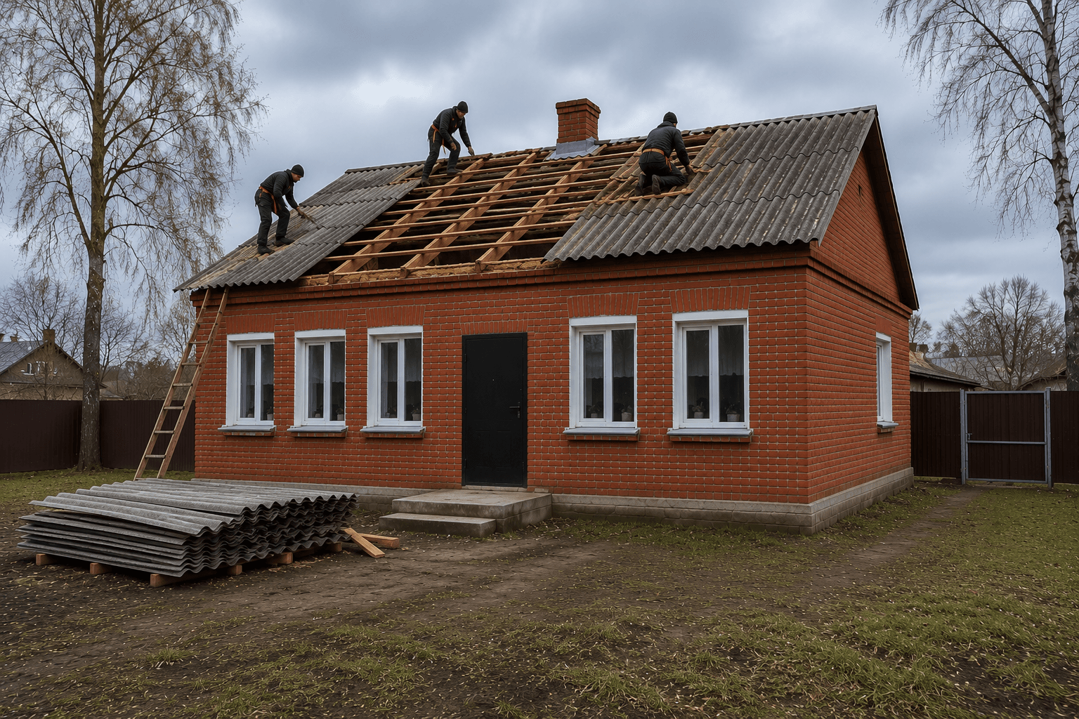 Снос кирпичных домов — фото 3