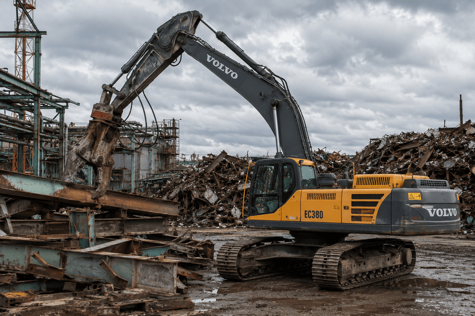Экскаватор Volvo EC380